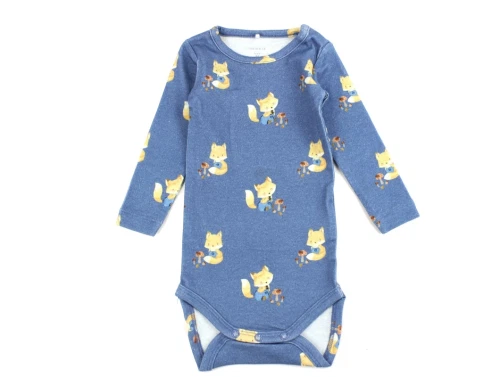 Name It coronet blue melange ræv body